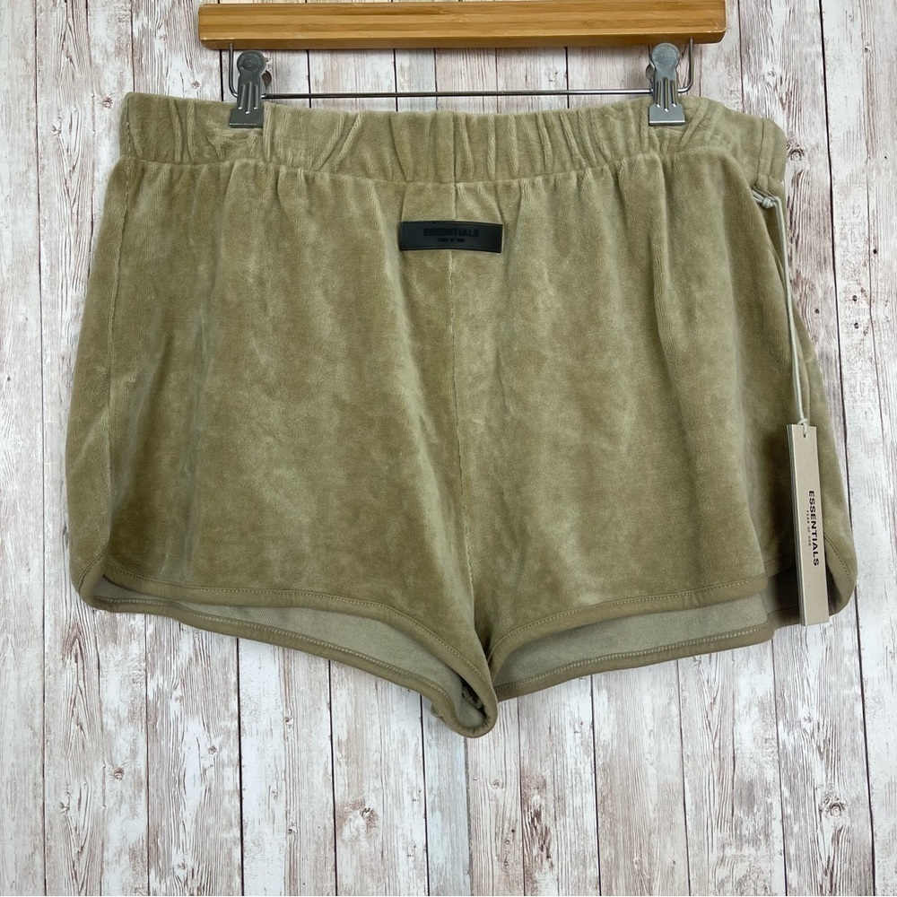 Essentials Fear of God Velour‎ Beach Pull On Short Size XXL Women